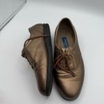 Easy Spirit  Motion Leather Oxfords Brown Gold Color Sz 7.5 Photo 2