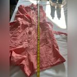 Anthropologie  Peach Pink Buttoned Sleeveless Shorts Romper Size 12 NWT! Photo 6