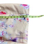 ASOS Floral Puff Sleeve Mini Dress - Pink and Cream Photo 4