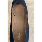 Clarks Black Women's Delsie Bliss Suede Heels - Size 9.5 M Photo 8