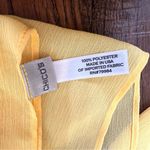 Chico's CHICO’S zebra print and yellow accent wrap, NWOT Photo 8