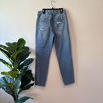 We The Free  Blue Boyfriend Jeans Distressed Relaxed Fit Photo 3