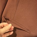 Nordstrom Women’s No Button Casual Blazer Brown Size XS NWOT Photo 4