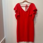 Trina Turk CTrina Turk Coral Kaidance Cold Shoulder Dress sz Small Photo 5