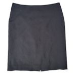 Anne Klein Black Patterned Pencil Skirt Size 2 Photo 0