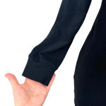 Cotton Citizen Long Sleeve Crew Mini T-Shirt Dress Black Size Small Photo 4