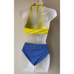 Aerie  Twist Halter Bikini Top And Bikini Bottoms Set Size M Photo 3