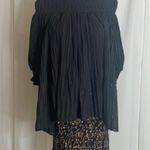 Melissa Black/Brown/Beige  LAWRENCE Floral  Wrap Mini Skirt Photo 1