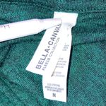 Bella Canvas Bella + Canvas Forest Green Embroidered Women’s Hoodie Sweater Size Medium Photo 2