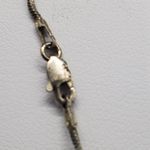 Danecraft Sterling Silver Necklace & Gold Plated Cross Pendant Photo 6