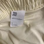 All In Motion  Light Yellow Pleated Athletic Shorts Photo 5