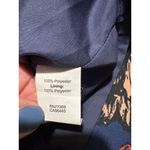 J.Crew  Floral Blue Short Sleeve A-Line Shift Dress Quiet Luxury Preppy Size 8 Photo 6