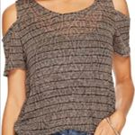 Sanctuary Cold shoulder olive top Photo 1