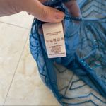 Free People  NWT $78 Jewel Blue Dress Sz Small Photo 5