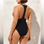 J.Crew Gail One-Piece In Classic Sculpt Swimsuit Racerback Simply Black 12 Photo 1