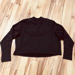 Old Navy Active Old Navy Women’s Sz 3X Active CozeCore Long-Sleeve Cropped Rib-Paneled Top Brown Photo 5