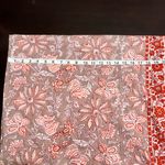 Boho Sarong Red Paisley Print Vacation Summer Beach Casual Scarf Wrap One Size Size undefined Photo 4