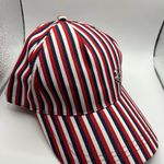 Karl Lagerfeld  Striped Red,blue And White Fabric Hat $48 Photo 4
