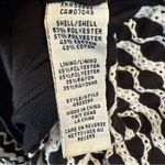 Max Studio  Knit Tank Dress Black White Geometric Print A-Line Sleeveless Medium Photo 6