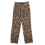 Reformation  Womens Animal Print Leopard Marlon Stretch High Crop Pants Size 2 Photo 4