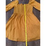 Lost + Wander Women's Yellow Smocked Bodice Mini Dress Size M Photo 6