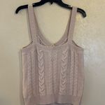 Evereve  Maeve Cable Knit Sweater tank top sz M Photo 1