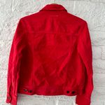 Rag and Bone  Red denim Oversized Jacket size XXS Photo 6