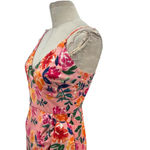 Lovers + Friends  Orchid Dress Sunset Floral Print Wrap Pink Size Small‎ Photo 8