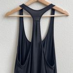 Lululemon Black Stripe 105 F Singlet Scalloped Racerback Seriously Light Tank Photo 8