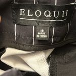 Eloquii Plus Size  Black Stripe Pants Size 18 NWT #0878-OAK Photo 4