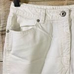 Bermuda Emanuel Ungaru denim white  shorts with pockets raw hem womens Size 10/44 Photo 2