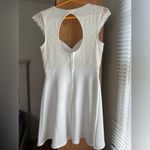 Trixxi  White Lace A-Line Dress Photo 1