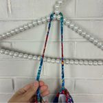 Ralph Lauren Lauren Red Boho Patterned One Piece Swimsuit Size 14 Photo 4