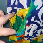 Jams World  Hibiscus Floral Print Sleeveless Dress with Front Pockets Size 5 Photo 2