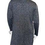 Susan Graver 2 Piece Metallic Cardigan Duster Sweater Photo 4
