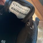 Superga Cute Black / White Womens Worn / Used  Sneakers Photo 6