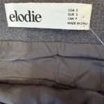 Elodie Revolve Preppy Gray Stitch Trim Academia Skirt NWT Small Photo 4