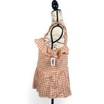 Old Navy  Ruffled Smocked Bodice Plaid Sleeveless Top Shirt for Women Large Photo 6