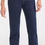 Style & Co . Women’s DENIM STRAIGHT LEG  HIGH RISE  Size 6S Dark Blue Photo 0