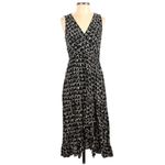Anthropologie  Plenty by Tracy Reese Daphne Ruffle Wrap Dress Black Size S Photo 1