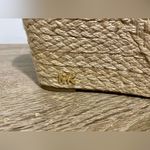 Michael Kors black suede wedge sandals size/8 Photo 1