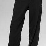 Alo Yoga Alo NWT Muse Wide Leg Pants Black & Drawstring, Pockets Size S Photo 0