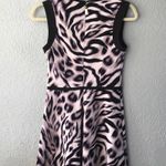 Juicy Couture Black Label Cheetah Print Purple Mini Dress - Size 0 Photo 3