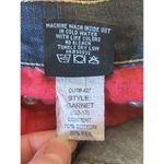 Y2K Red Engine Garnet Jeans Women’s Size 29x32 Bootcut Made in USA Vintage Denim Blue Photo 6