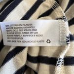 Nili Lotan Target Long Sleeve Black Cream Striped Shirt Size XS Photo 5