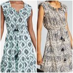 Figue cotton gold polka dot midi dress Photo 8