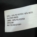 Mossimo Supply Co Mossimo Gray Moto Tweed Zip Up Jacket Wool Blend Size L Photo 7