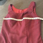 Women’s Mother of the Bride Formal Chiffon Dress ZipBack Matching Jacket Size 20 Red Photo 10