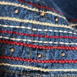 Sun River Clothing Co Vintage Maxi Denim Embroidered Skirt Size Medium Blue Size L Photo 3