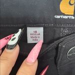 Carhartt  Crawford Carpenter Black Cargo Pants Size 18 Photo 6